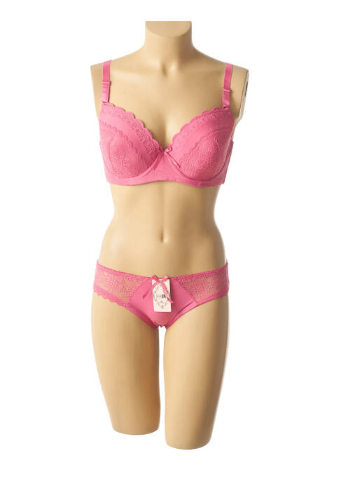Set lenjerie roz HANA femeie