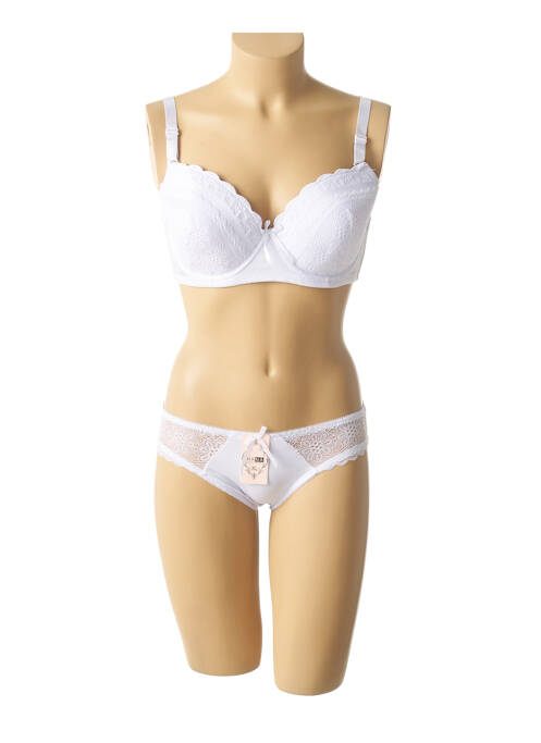 Set lenjerie alb HANA femeie