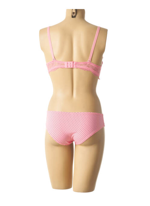 Set lenjerie roz HANA femeie