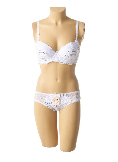 Set lenjerie alb HANA femeie