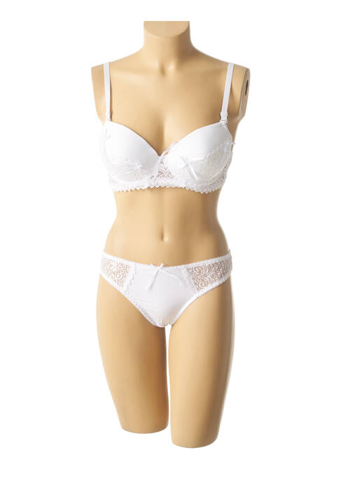 Set lenjerie alb HANA femeie