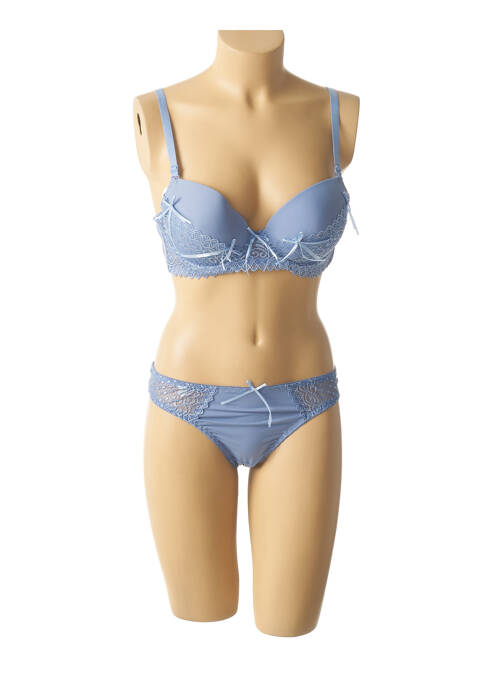 Set lenjerie albastru HANA femeie