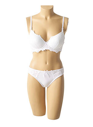 Set lenjerie alb HANA femme