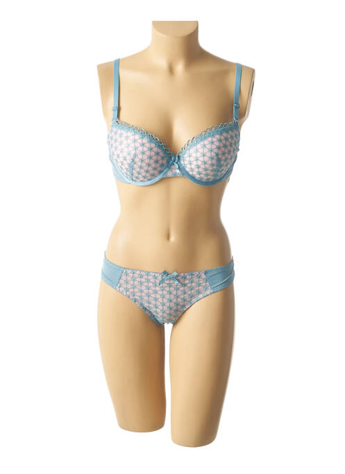 Set lenjerie albastru HANA femeie