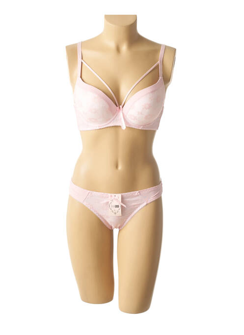 Set lenjerie roz HANA femeie