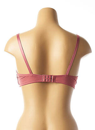 Sutien țesătură dantelă top sutien modelat roz HANA femeie