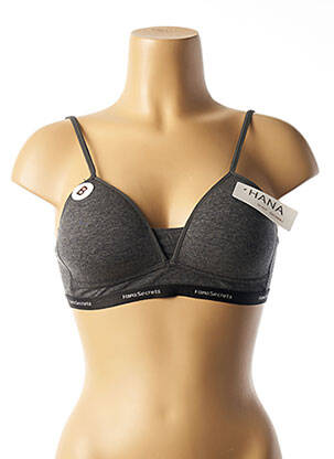 Sutien top sutien modelat top sutien modelat gri HANA femme