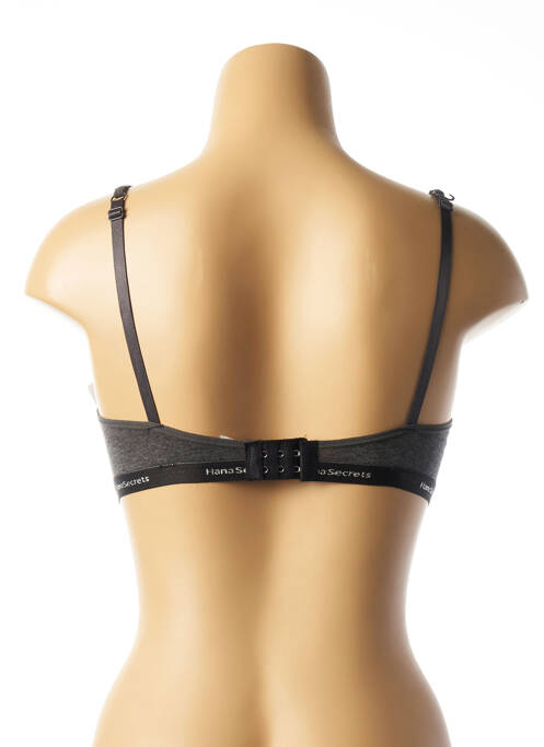 Sutien top sutien modelat top sutien modelat gri HANA femme
