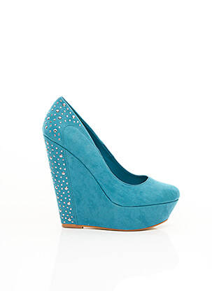 Pantofi cu toc toc înalt de 10cm și mai mult albastru I LOVE SHOES femeie