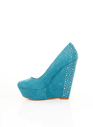 Pantofi cu toc toc înalt de 10cm și mai mult albastru I LOVE SHOES femeie