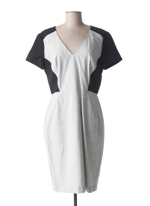 Rochie midi gri FRENCH CONNECTION femeie