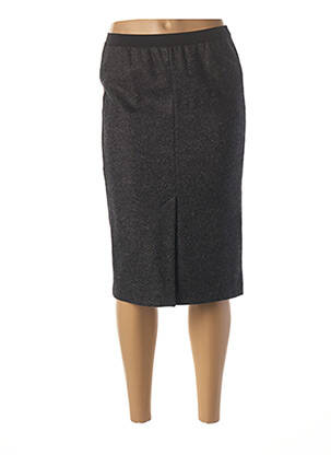 Fustă midi gri POMANDERE femeie