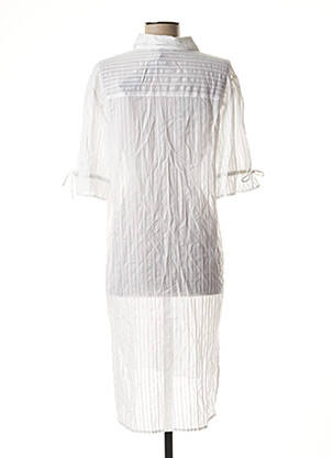 Rochie midi alb SCHOOL RAG femeie