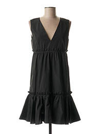 Rochie midi fără mâneci fără mâneci negru I BLUES femeie