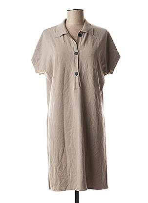 Rochie pulover maro SARAH PACINI femeie