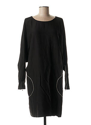 Rochie midi închidere cu fermoar la spate negru MANILA GRACE femeie