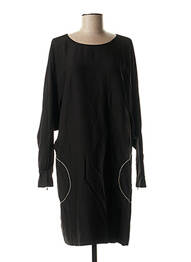 Rochie midi închidere cu fermoar la spate negru MANILA GRACE femme
