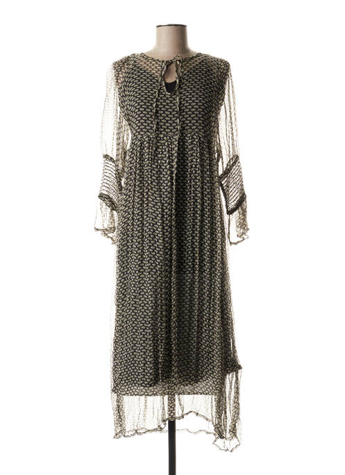 Rochie midi negru SCHOOL RAG femeie