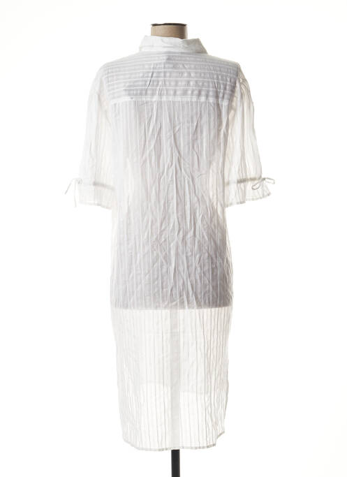 Rochie midi alb SCHOOL RAG femeie