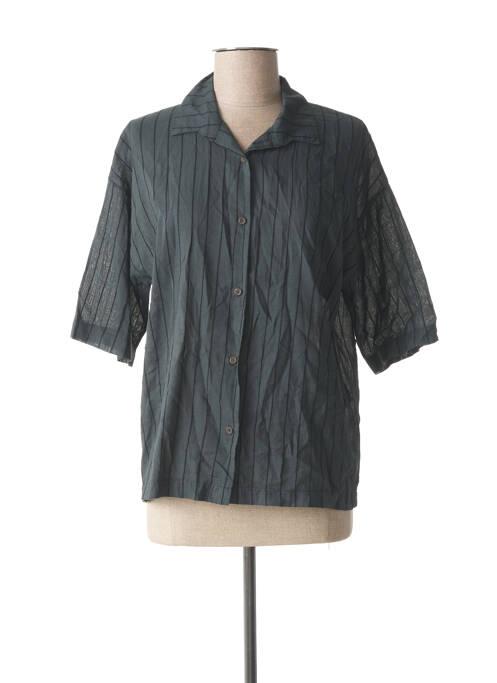 Cămașă albastru ATELIERS FRANÇAIS DE CONFECTION femeie