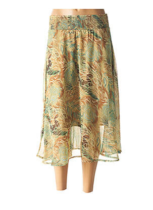 Fustă midi verde SCHOOL RAG femeie