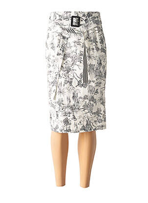 Fustă midi alb MARELLA femeie