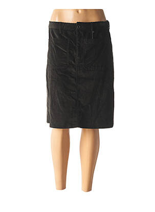 Fustă midi elasticitate negru LEON & HARPER femeie