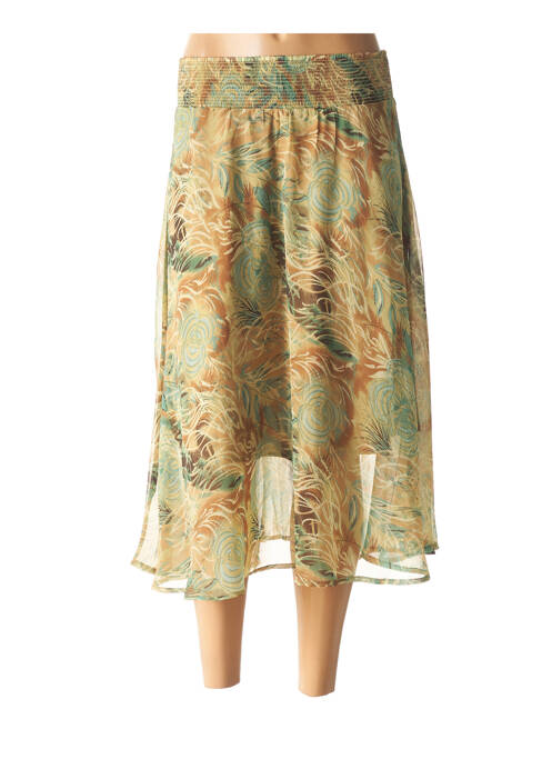 Fustă midi verde SCHOOL RAG femeie