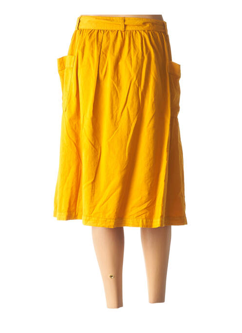 Fustă midi galben HARRIS WILSON femeie