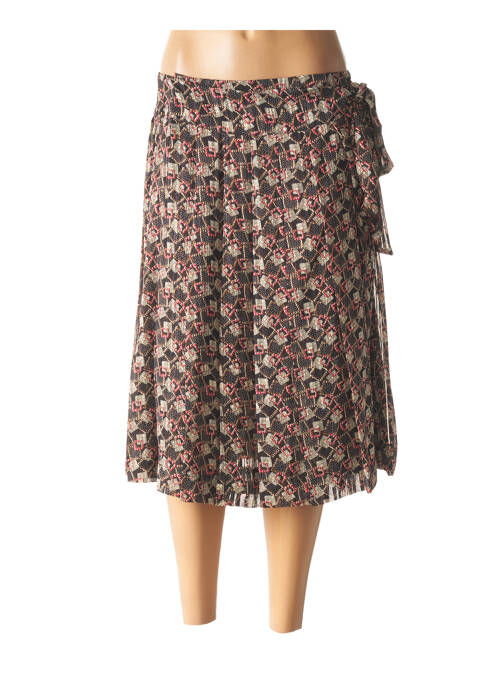 Fustă midi negru IDANO femeie