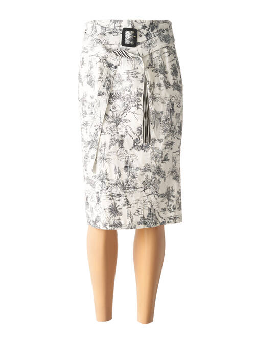 Fustă midi alb MARELLA femeie