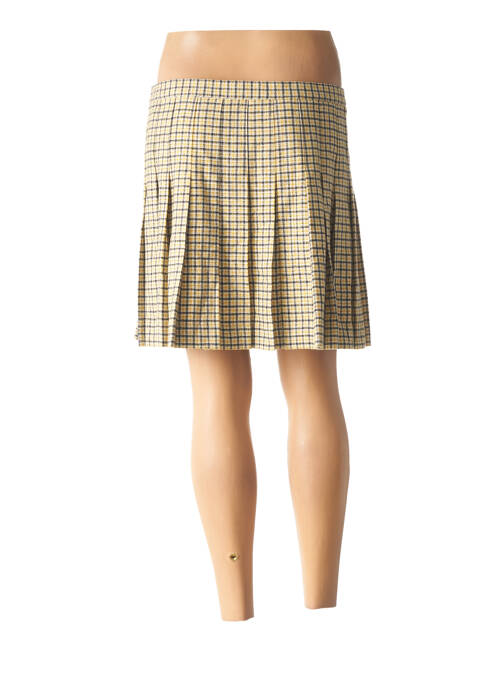 Fustă scurtă galben LEON & HARPER femeie