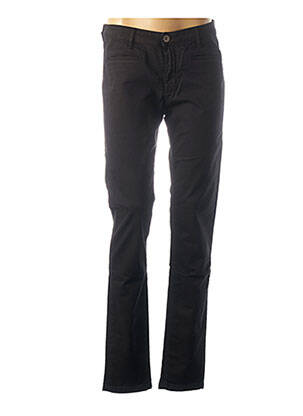 Pantalon slim elasticitate mărime normală negru DENIM STUDIO femeie