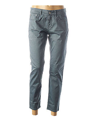 Pantalon 7/8 elasticitate talie joasă gri CLOSED femeie