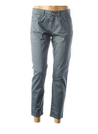Pantalon 7/8 elasticitate talie joasă gri CLOSED femeie