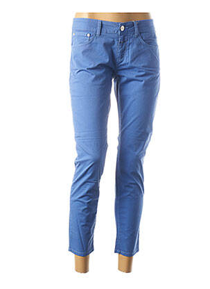 Pantalon trei sferturi elasticitate talie joasă albastru CLOSED femeie