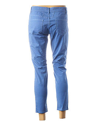 Pantalon trei sferturi elasticitate talie joasă albastru CLOSED femeie