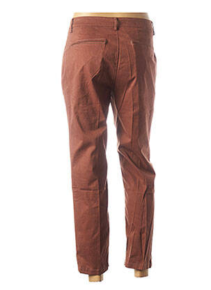 Pantalon 7/8 elasticitate talie joasă maro CLOSED femeie