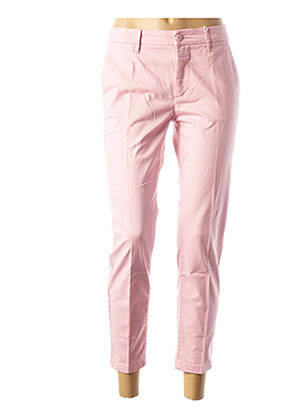 Pantalon 7/8 elasticitate talie joasă roz CLOSED femeie