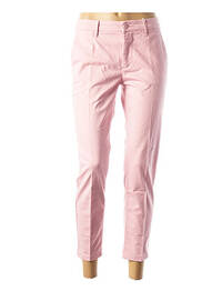 Pantalon 7/8 elasticitate talie joasă roz CLOSED femeie
