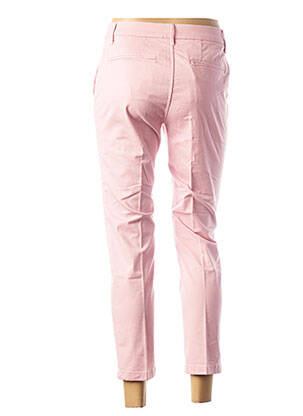 Pantalon 7/8 elasticitate talie joasă roz CLOSED femeie