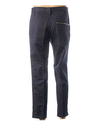 Pantalon 7/8 închidere cu fermoar sub clapetă cu nasturi mărime normală albastru CLOSED femeie