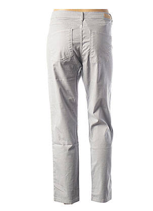 Pantalon 7/8 elasticitate talie joasă gri DENIM STUDIO femeie