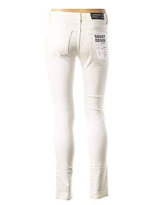 Pantalon slim talie joasă talie joasă alb DL 1961 femeie