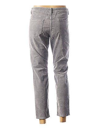 Pantalon 7/8 elasticitate talie joasă gri CLOSED femeie