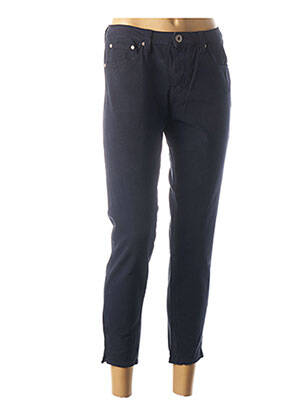 Pantalon trei sferturi albastru DENIM STUDIO femeie