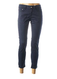 Pantalon trei sferturi elasticitate talie joasă albastru CLOSED femeie