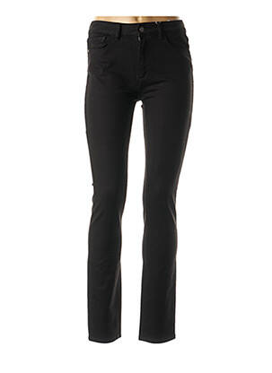 Pantalon slim conic mărime normală negru DL 1961 femeie