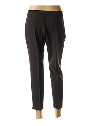 Pantalon trei sferturi elasticitate talie joasă negru NINATI femeie