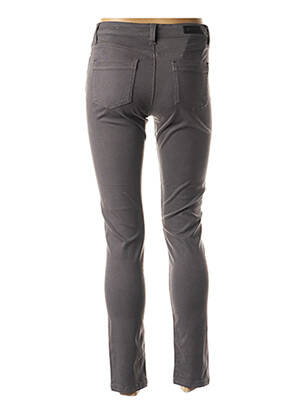 Pantalon 7/8 elasticitate talie joasă gri DENIM STUDIO femeie